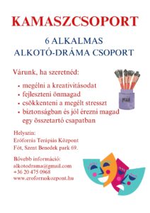Read more about the article Alkotó-dráma csoport indul kamaszoknak Fóton!